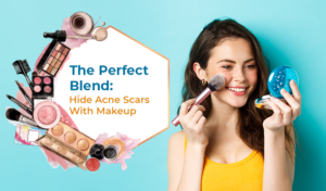 how to hide acne scars with makeup